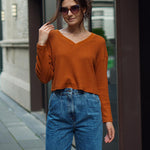 Zeagoo Women Long Sleeve Tops Waffle Knit Shirts