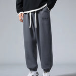 Men's Cotton Blend Sweatpants | Bold Comfort Design with Modern Cinched Cuffs