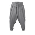 Men's Cotton Linen Harem Pants | Lightweight Breathable Comfort Fit |