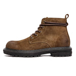 Men's Leather Ankle Boots | Vintage Durable Comfort Design | All-Day Wear Essential
