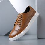 Men's Leather Low-Top Sneakers | Refined Everyday Fit