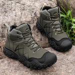 Men's Soft Upper High-Top Hiking Boots | Classic Outdoor Adventure Style