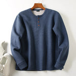 Men's Velvet Long Sleeve T-Shirt | Thickened Winter Comfort Style