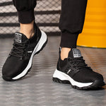 Lachlan Taylor | Mesh Lace-Up Safety Sneakers For Men