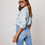 Darcy Ellison | Long Sleeve Denim Shirt For Women