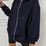 Zeagoo Women's Oversized Zip Up Hoodies