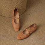 Wani™ | Leather Flats