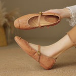 Wani™ | Leather Flats