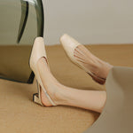 Ersa™ | Genuine Leather Slingbacks