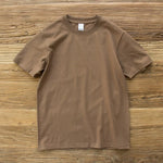 Solid Color Round Neck Loose Casual T-shirt