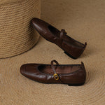 Wani™ | Leather Flats