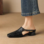 Vyla™ | Genuine Leather Mules