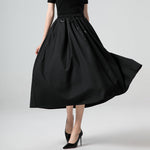 Retro Loose High Waist A-Line Skirt