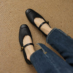 Wani™ | Leather Flats