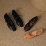 Wani™ | Leather Flats