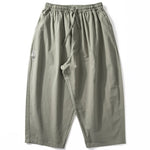 Japanese Loose Wide-leg Cropped Carrot Pants