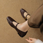 Wani™ | Leather Flats