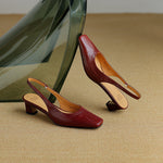 Ersa™ | Genuine Leather Slingbacks