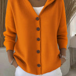Zoé™ - Soft Knit Cardigan with Hood