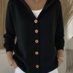 Zoé™ - Soft Knit Cardigan with Hood