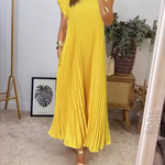 La Scintilla | Sleeveless Pleated Dress