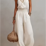 Valeria | Elegant Jumpsuit with Halter Neck