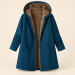 Heather | Cozy Hooded Longline Coat