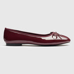 Evelyn - Bowknot Decor Square Toe Flats