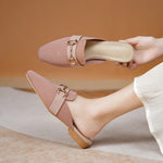 Bellamy Heeled Mules