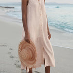 Sandra - Patchwork Midi Dress
