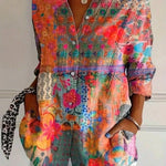 Sadie | Colorful Pattern Blouse