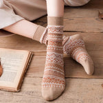 Wool & Willow Embroidered Socks