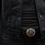 Caleb | Leather-Look Rider Jacket