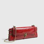 Margot Vintage Leather Clutch