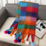 Maribel Pom Scarf