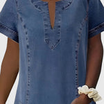 Christine™ | Elegant Denim Dress