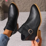 Noelle Buckle Boots