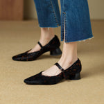 Luna Faux Fur Heels
