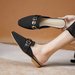 Bellamy Heeled Mules