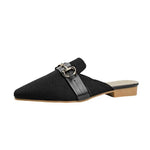 Bellamy Heeled Mules