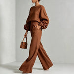 Diane | Floral Appliqué Two-Piece Set
