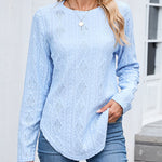 Zeagoo Zeagoo Comfy Hollow-Out Design Button Top for Women Casual Loose Business Casual 2026 | Under $40