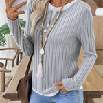 Zeagoo Zeagoo Casual Ribbed Knit Fake 2-Piece Henley Shirt for Women Casual Work Office Loose Fit 2026 | Under $40