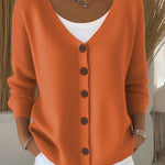 Zeagoo Women's Casual Comfort V-Neck Knit Cardigan