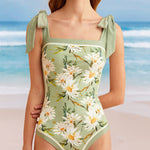 Zeagoo Women's Double-Sided Print Reversible One-Piece Swimsuits