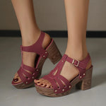 Alma Block Heels