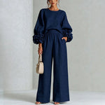 Diane | Floral Appliqué Two-Piece Set