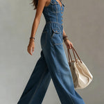 Margot Denim Jumpsuit