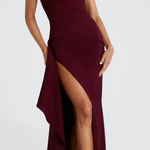 Omina™ | Sleeveless Maxi Luxe Dress