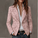 Estelle | Fitted Cashmere Jacquard Blazer